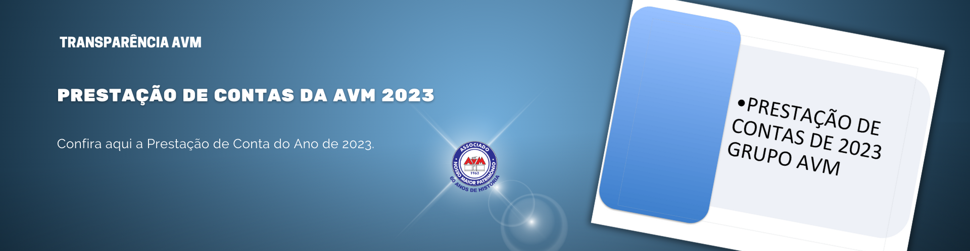 Prestação de Contas AVM – 2023